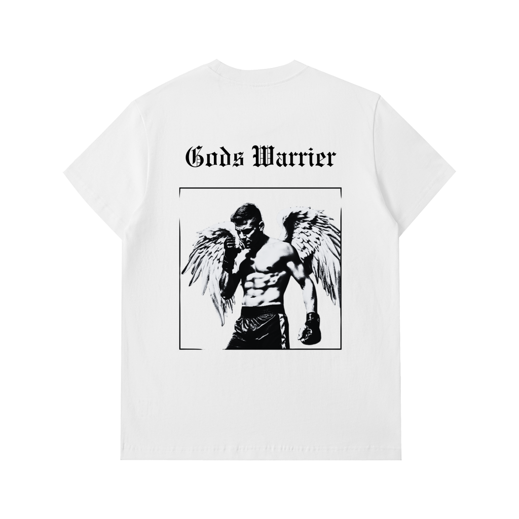 Heavyweight "Gods Warrior" Cotton Tee