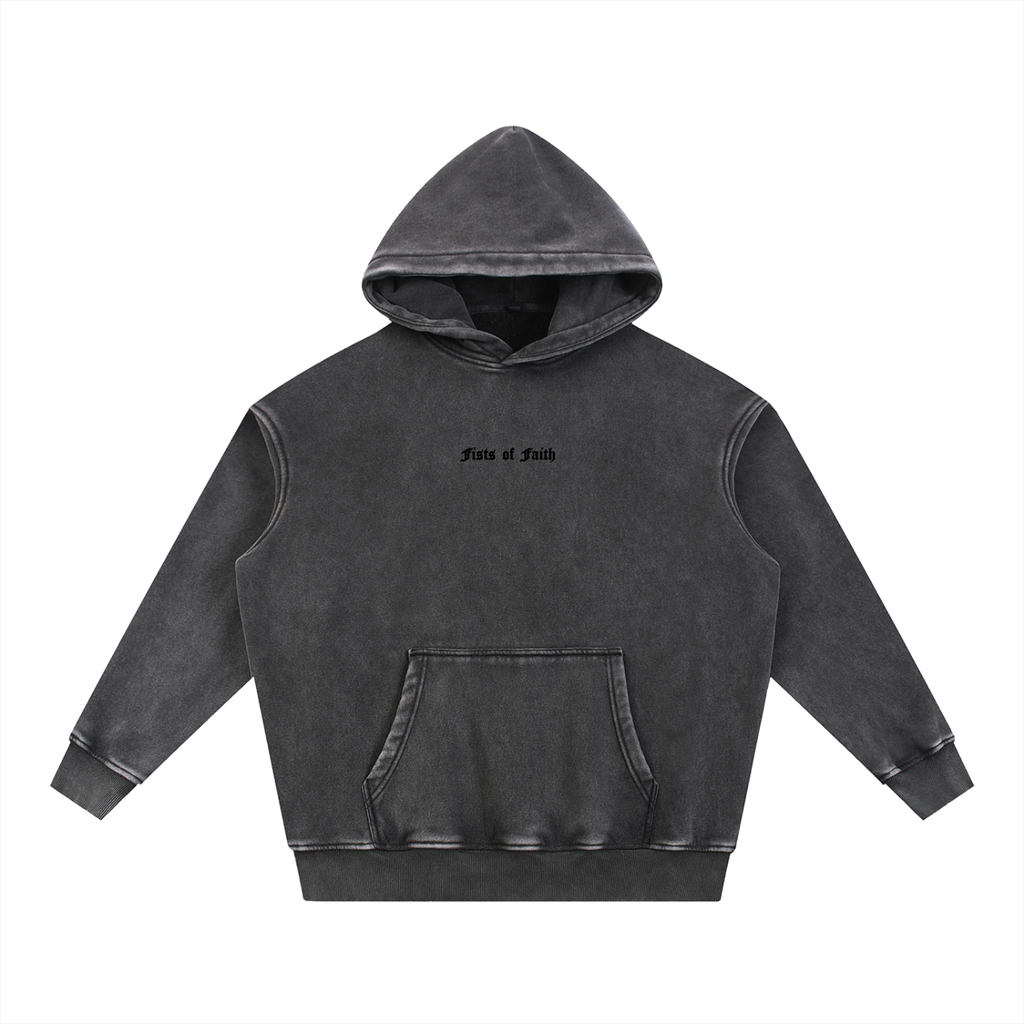 Vintage "Fight With Respect" Oversize Hoodie