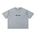 Vintage "God Builds Strength" Boxy Tee