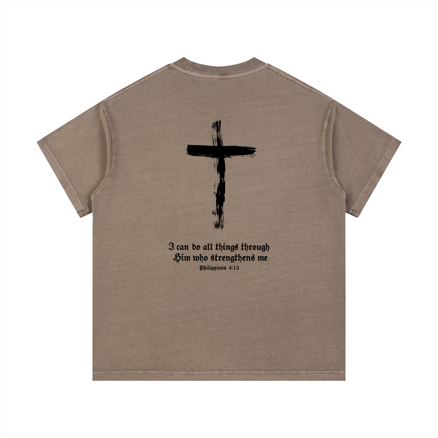 Vintage "Philippians 4:13" Cotton Tee