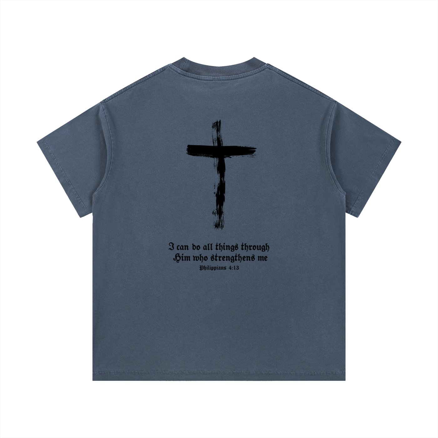 Vintage "Philippians 4:13" Cotton Tee