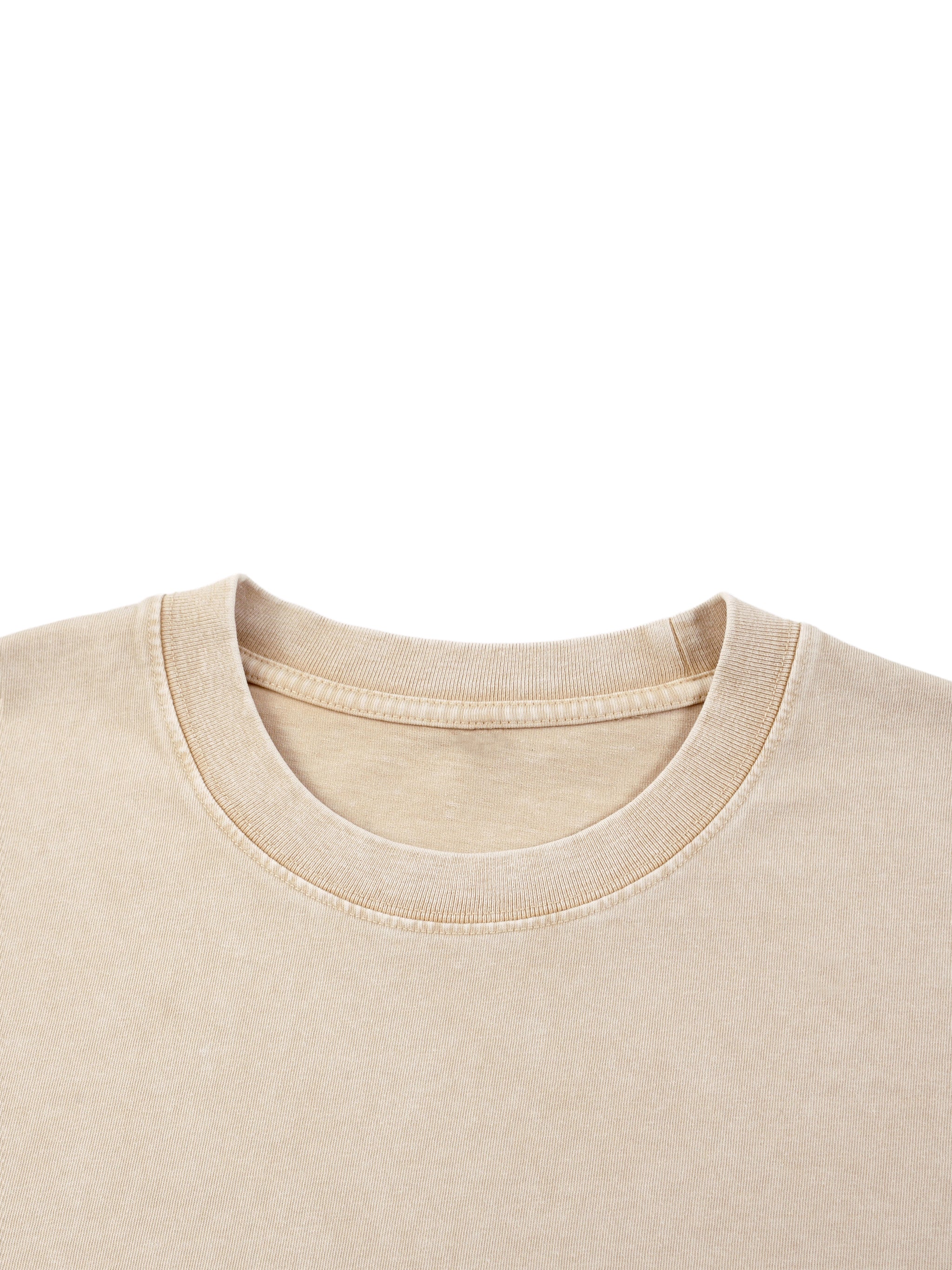 Vintage "God Builds Strength" Boxy Tee